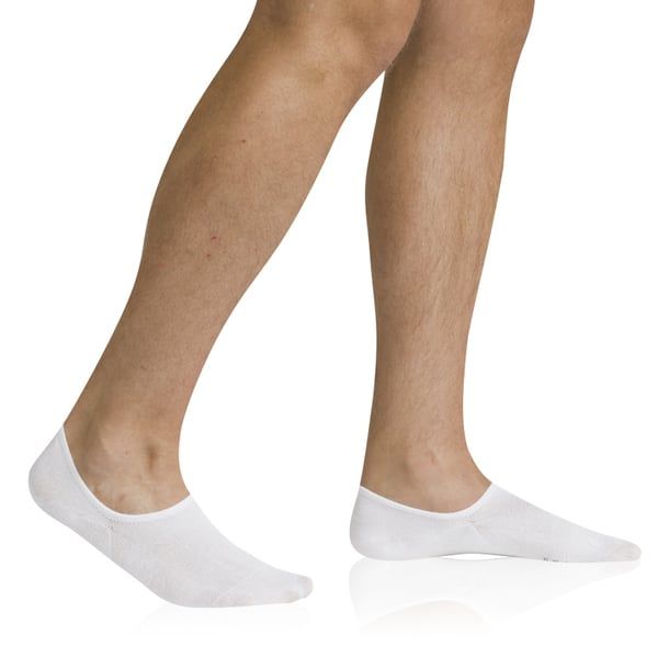 Bellinda Bellinda BAMBOO SNEAKER SOCKS - Unisex socks invisible - white