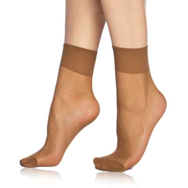 Bellinda Bellinda DIE PASST SOCKS 20 DEN - Women's tights matte socks - bronze
