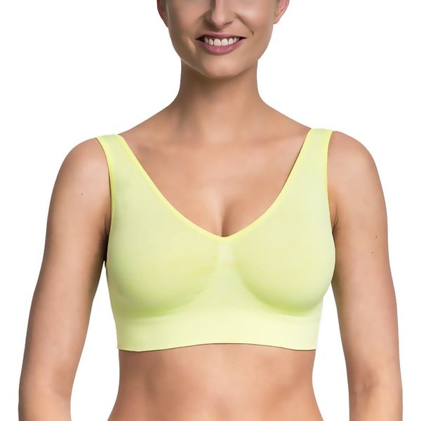 Bellinda Bellinda EASY BRA - Seamless Sports Bra - Light Green