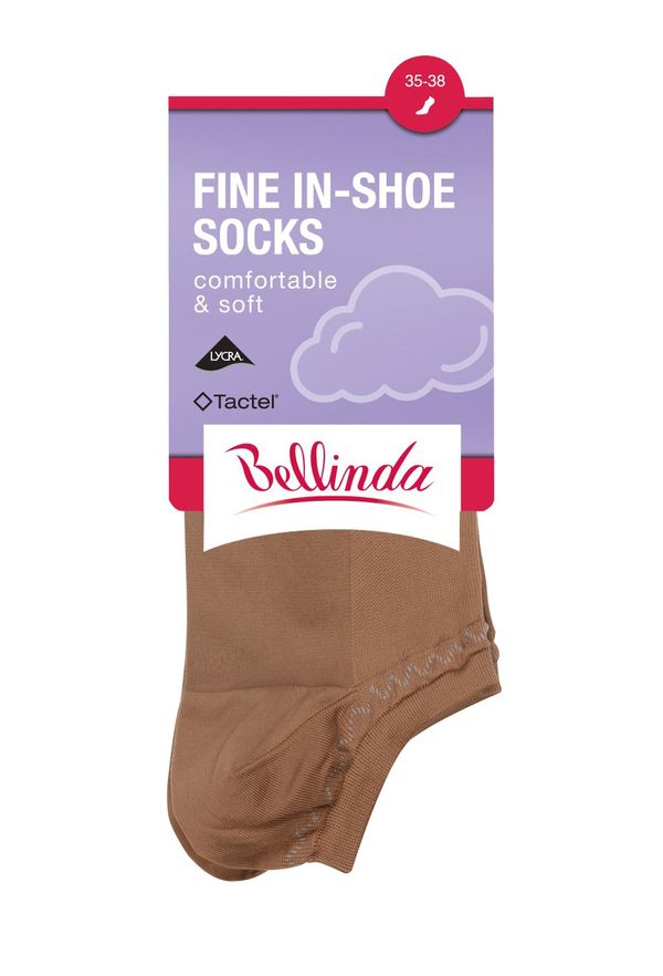 Bellinda Bellinda FINE IN-SHOE SOCKS - Women's Low Socks - amber