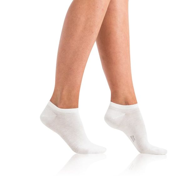 Bellinda Bellinda GREEN ECOSMART IN-SHOE SOCKS - Short socks made of organic cotton - white