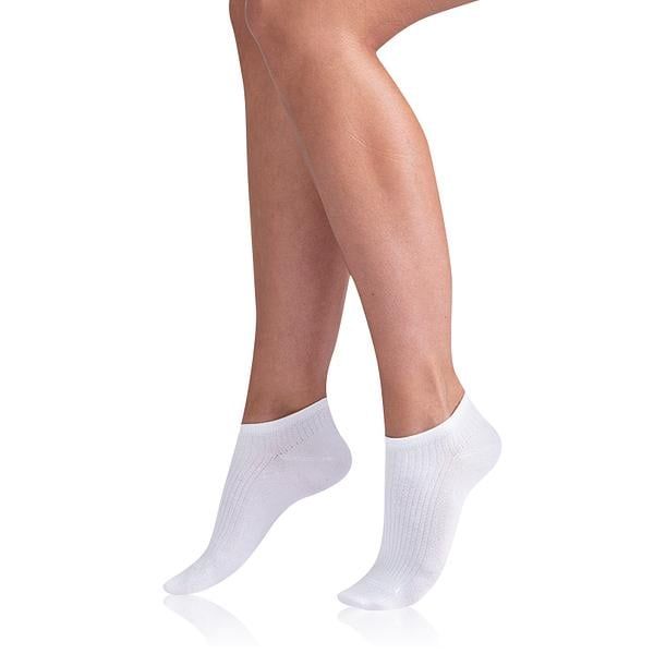 Bellinda Bellinda MODAL IN-SHOE SOCKS - Women's Modal Socks - White