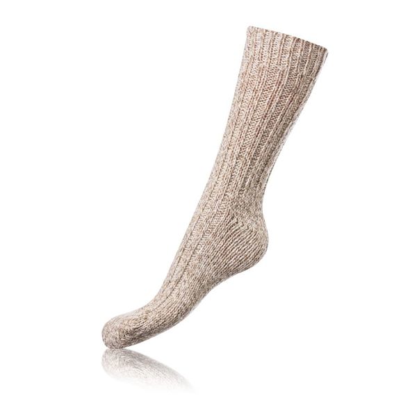 Bellinda Bellinda NORWEGIAN STYLE SOCKS - Men's winter socks of Norwegian type - beige