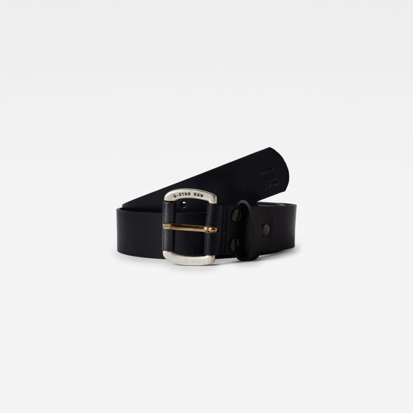 G Star Belt - G-star RAW Cuba leather black