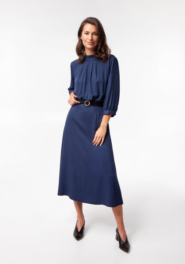 Benedict Harper Benedict Harper Woman's Dress Irene Navy Blue