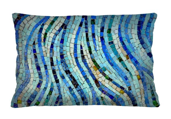 Bertoni Home Bertoni Home Unisex's Rectangular Pillow Mosaic