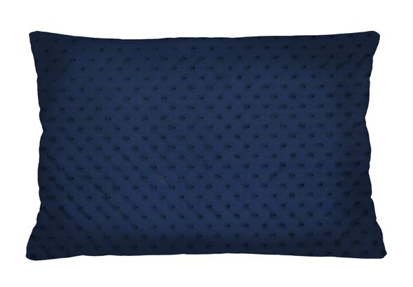 Bertoni Home Bertoni Home Unisex's Rectangular Pillow Royal Granatowa Navy Blue