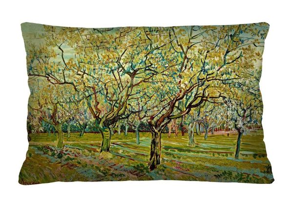 Bertoni Home Bertoni Home Unisex's Rectangular Pillow Van Gogh Elegance Print Sad