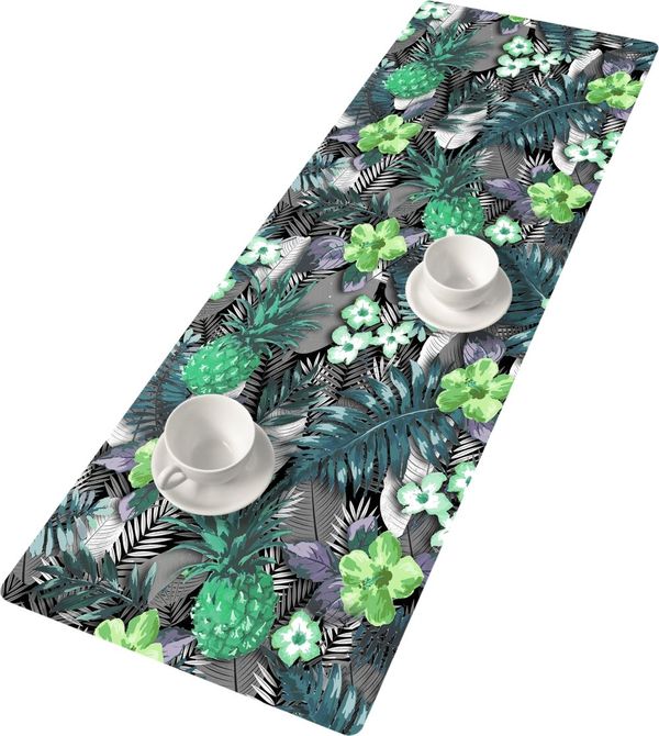 Bertoni Home Bertoni Home Unisex's Table Runner Lambada Green