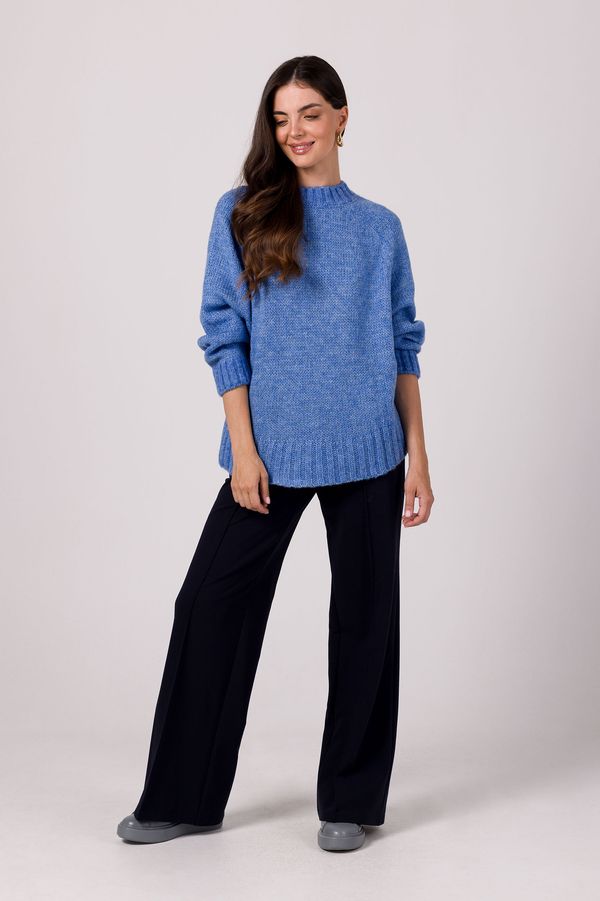 BeWear BeWear Woman's Knit Pullover BK105 Azure