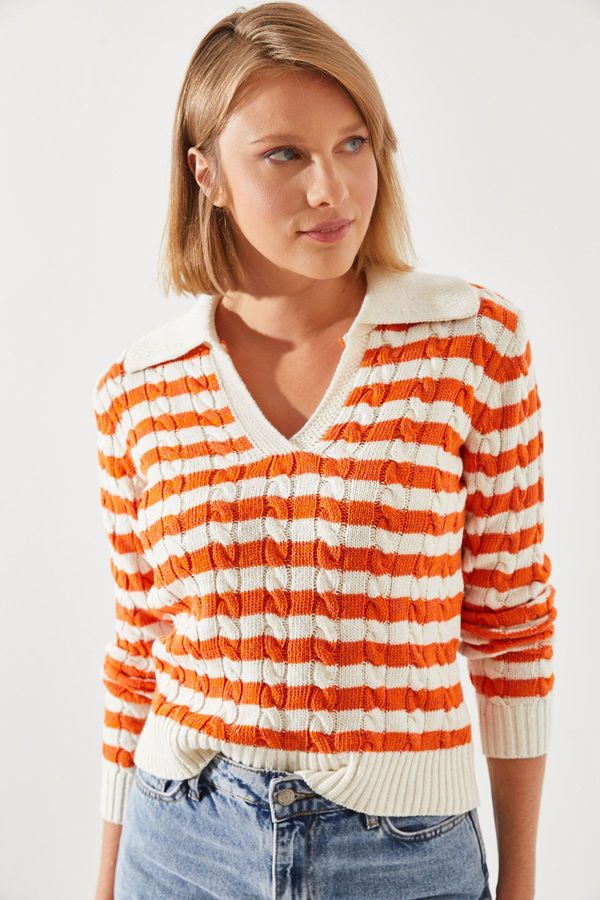 Bianco Lucci Bianco Lucci Hair Polo Neck Sweater