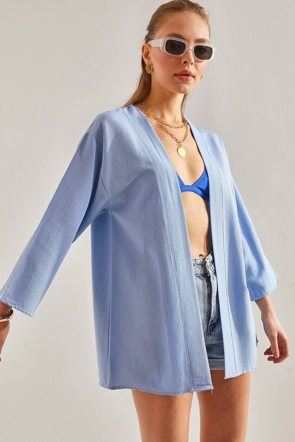 Bianco Lucci Bianco Lucci Women's Basic Kimono