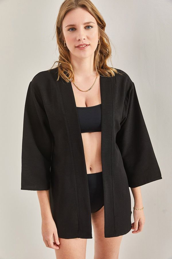 Bianco Lucci Bianco Lucci Women's Basic Kimono