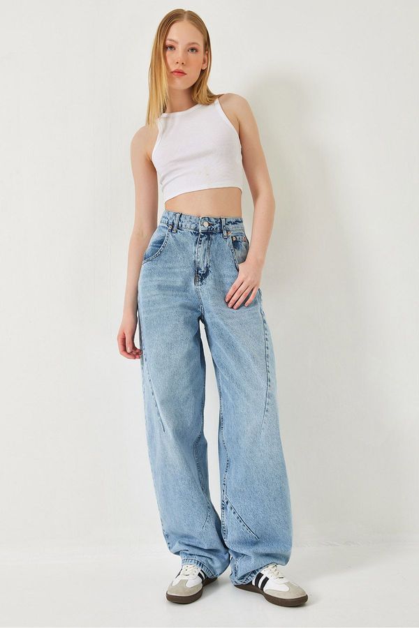 Bianco Lucci Bianco Lucci Women's Claw Denim Trousers 5231