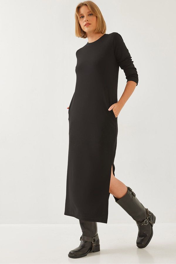 Bianco Lucci Bianco Lucci Women's Modal Fabric Long Dress