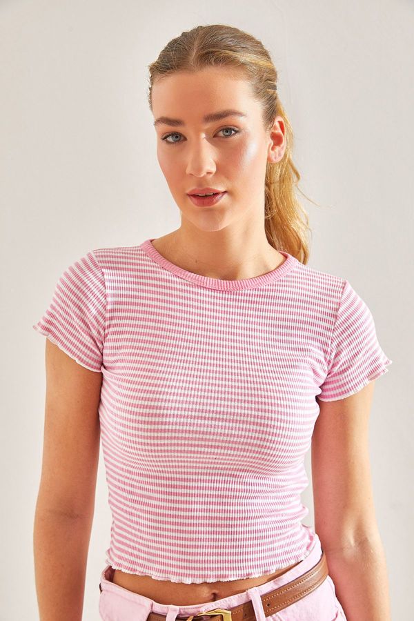 Bianco Lucci Bianco Lucci Women's Striped Camisole Blouse