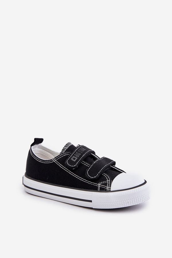 BIG STAR SHOES Big Star children's Velcro sneakers black