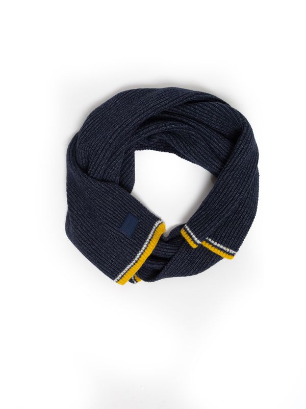 Big Star Big Star Man's Scarf 310052 403 Navy Blue