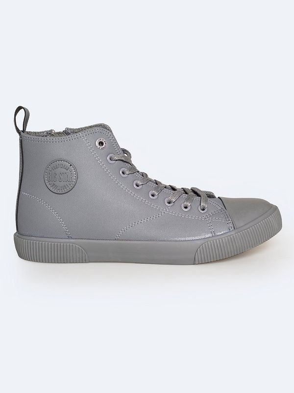 Big Star Big Star Man's Sneakers Shoes 208178 Black SkÃra ekologiczna-902