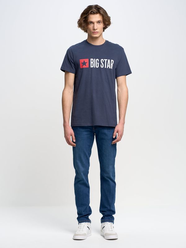 Big Star Big Star Man's T-shirt_ss T-shirt 151997 Blue-403