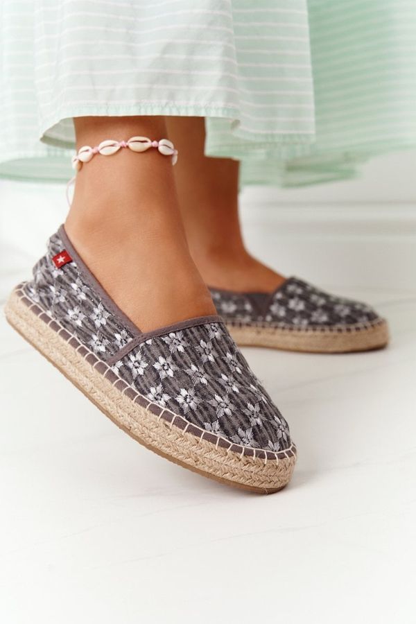 BIG STAR SHOES BIG STAR SHOES Espadrilles On A Braided Platform Big Star