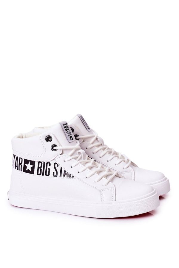 BIG STAR SHOES BIG STAR SHOES Men's Big Star High Sneakers White