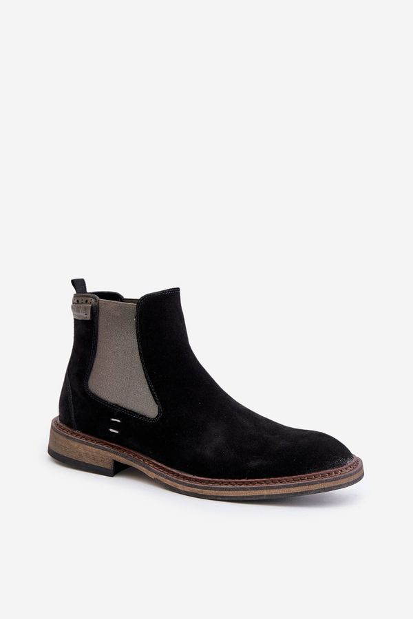 BIG STAR SHOES BIG STAR SHOES Suede Chelsea Boots Men Big Star