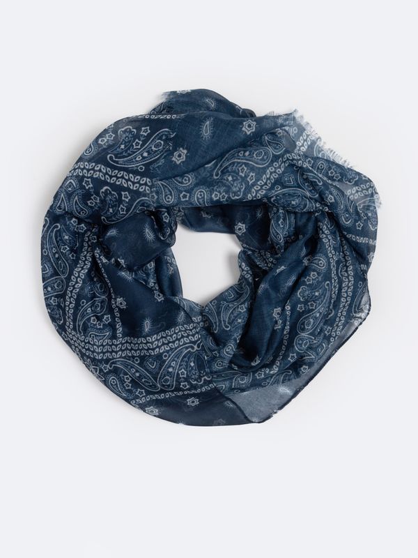 Big Star Big Star Woman's Scarf 310059 403 Navy Blue