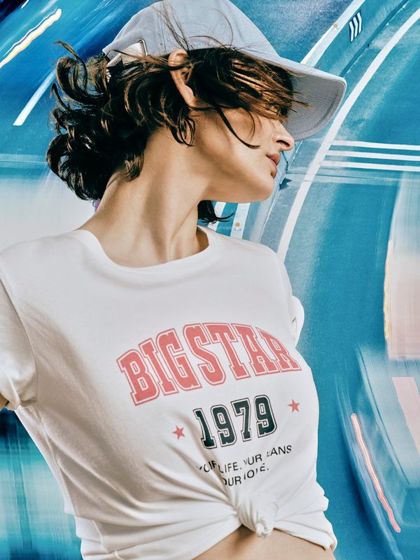 Big Star Big Star Woman's T-shirt 152377  100