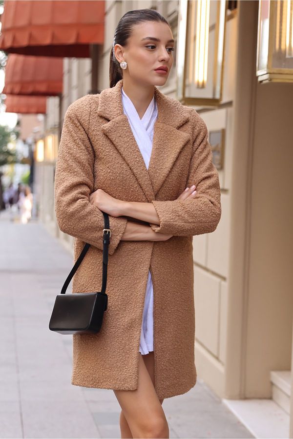 Bigdart Bigdart 9082 Oversize Cachet Coat - Camel