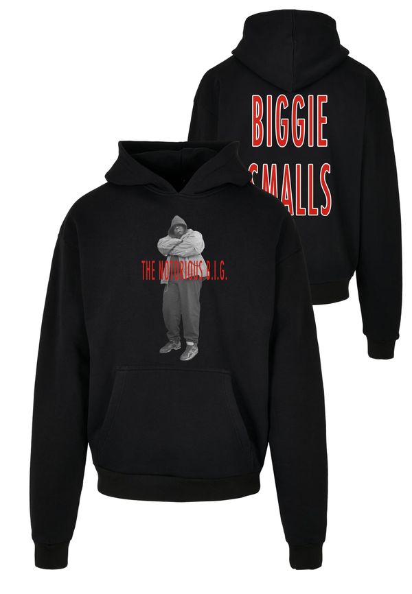 Mister Tee Biggie Smalls Concrete Hoody Black