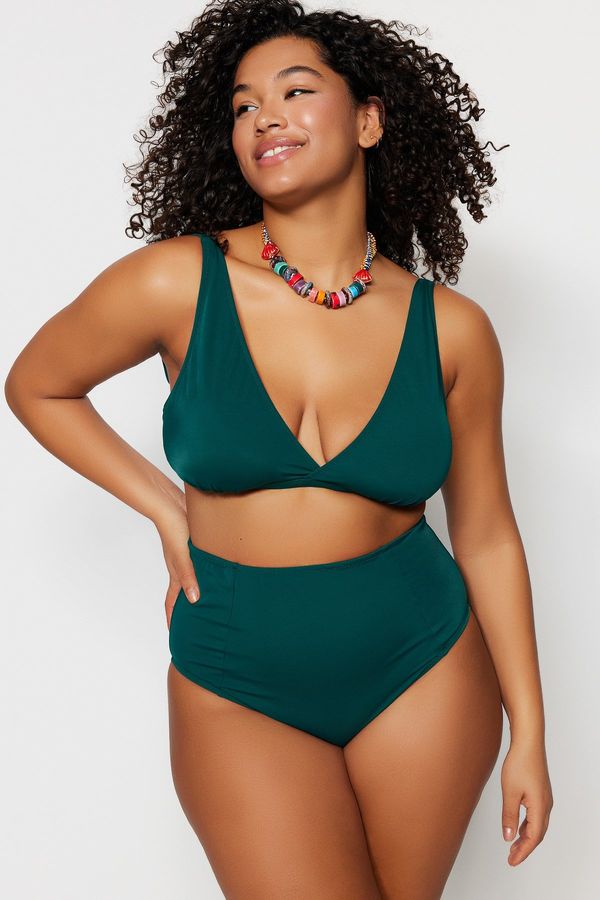 Trendyol Bikini donji dio Trendyol TBBSS23CR00002/Green