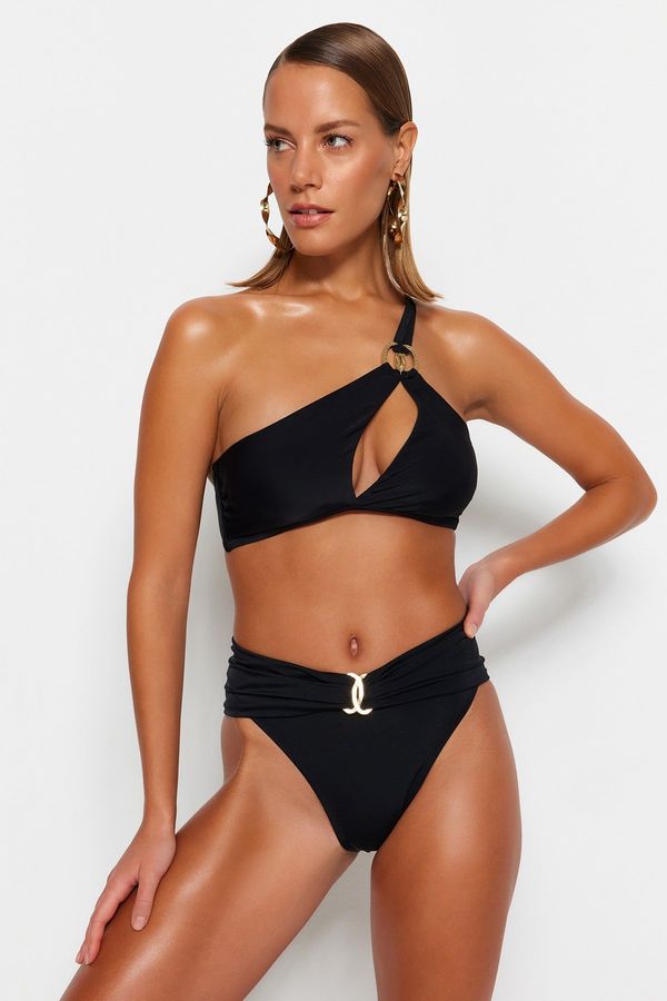 Trendyol Bikini donji dio Trendyol TBESS22BA0357/Black