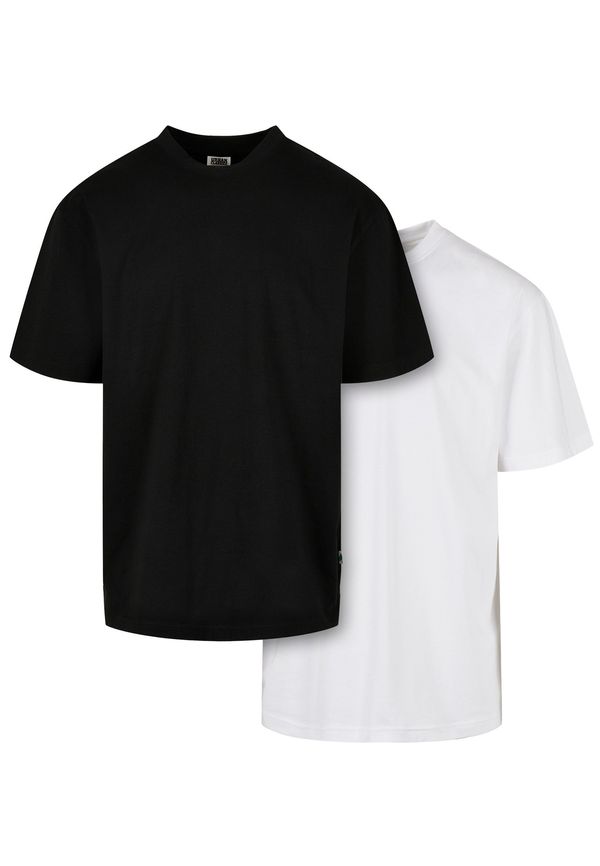 Urban Classics Bio Tall Tee 2-Pack Black+White