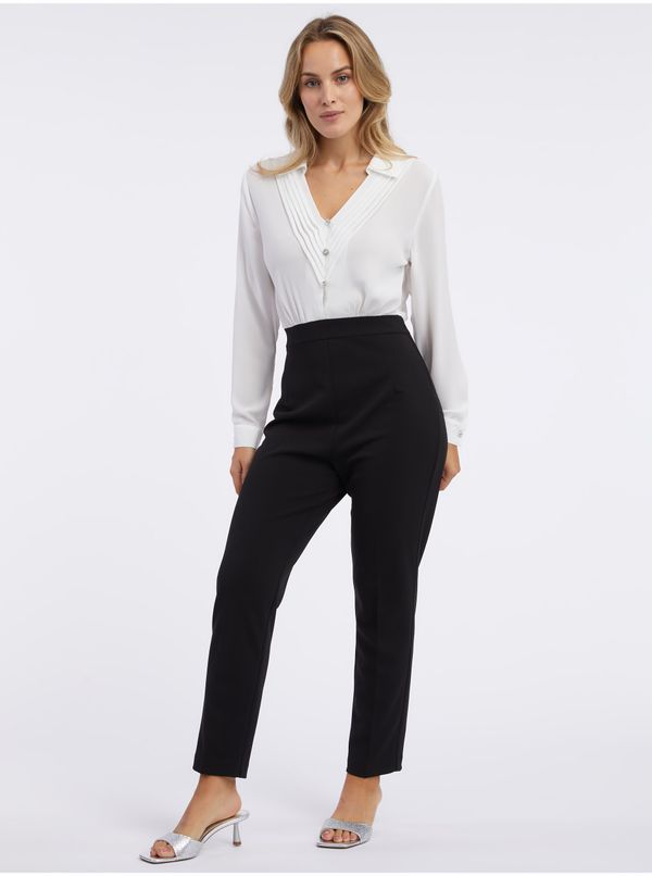 Orsay Black and white women's jumpsuit ORSAY