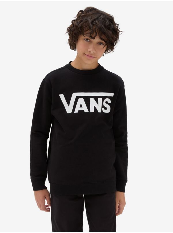 Vans Black boys sweatshirt VANS Classic Crew - Boys