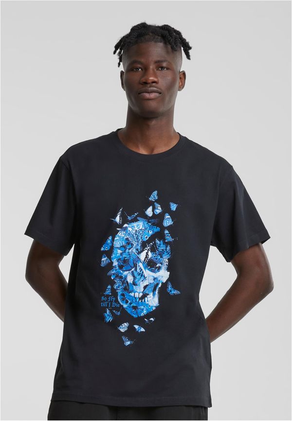 Mister Tee Black Butterfly Skull T-shirt