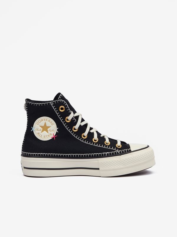 Converse Black Converse Chuck Taylor All Star Lift Ankle Sneakers