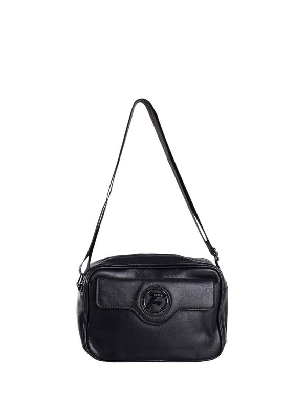 Fashionhunters Black crossbody handbag