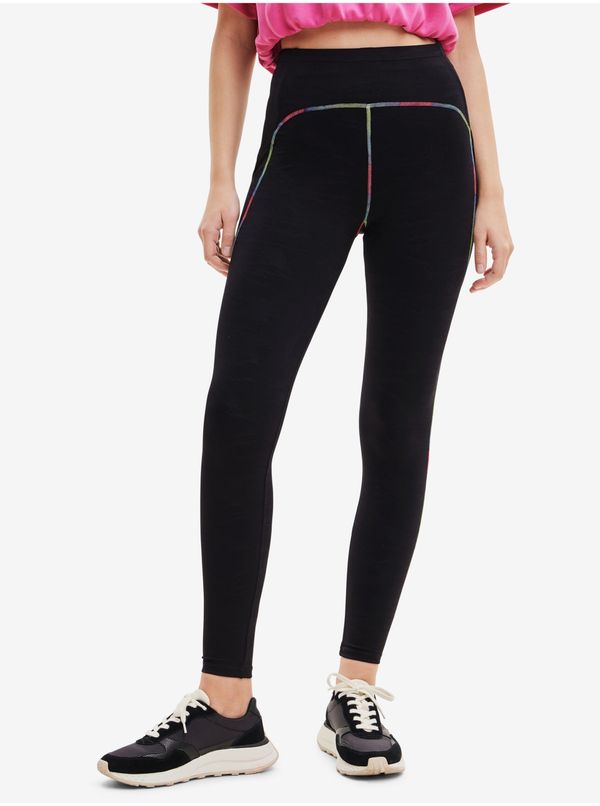 DESIGUAL Black Desigual Blaki Womens Sport Leggings - Women