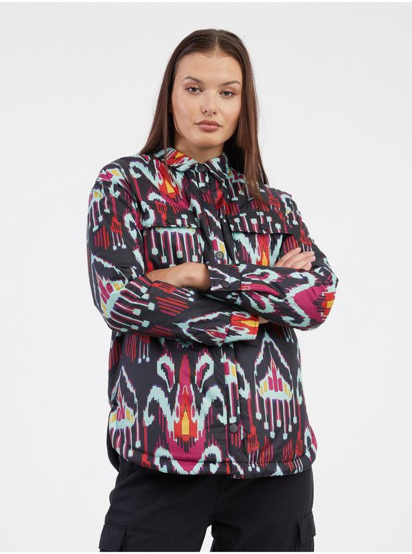 DESIGUAL Black Desigual Eliot Womens Patterned Jacket - Women