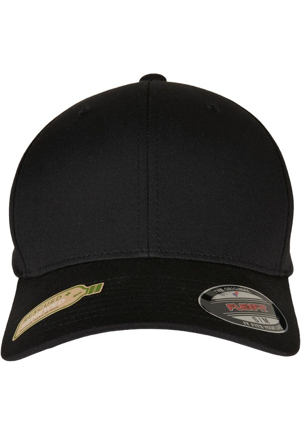 Flexfit Black Flexfit Recycled Polyester Cap