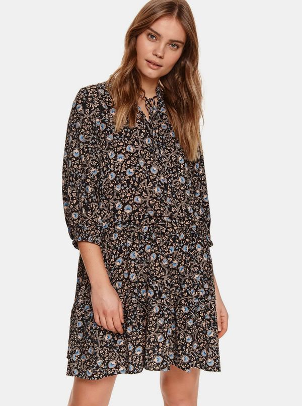 Top Secret Black floral dress TOP SECRET - Women