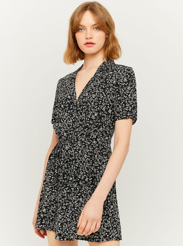 TALLY WEiJL Black floral dress with buttons TALLY WEiJL - Women