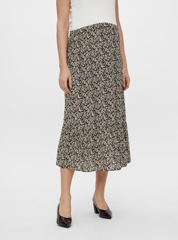 Mama.licious Black Floral Materie Midi Skirt Mama.licious Phina - Women