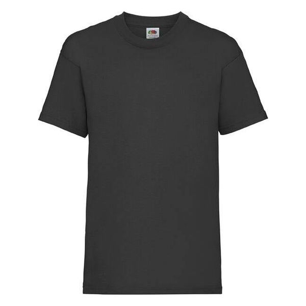 Fruit of the Loom Black Fruit of the Loom Cotton T-shirt