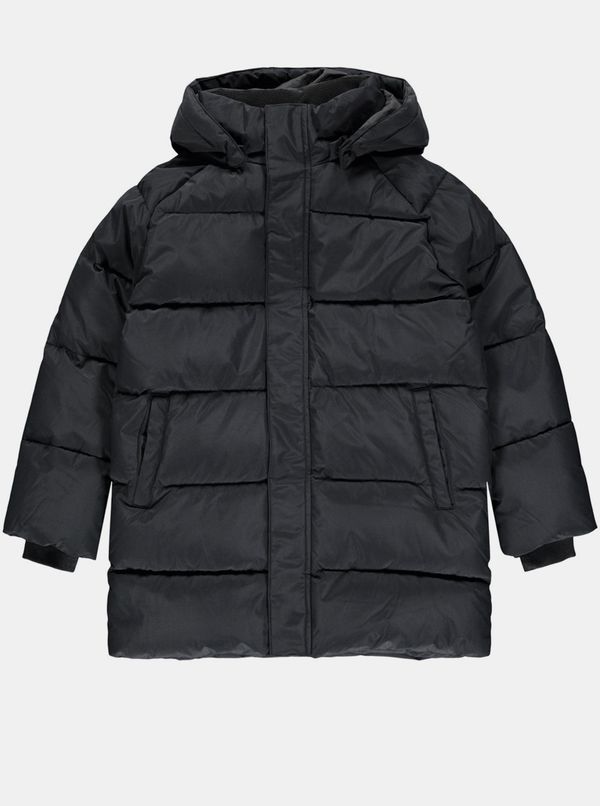 name it Black Girls' Winter Quilted Jacket Name It