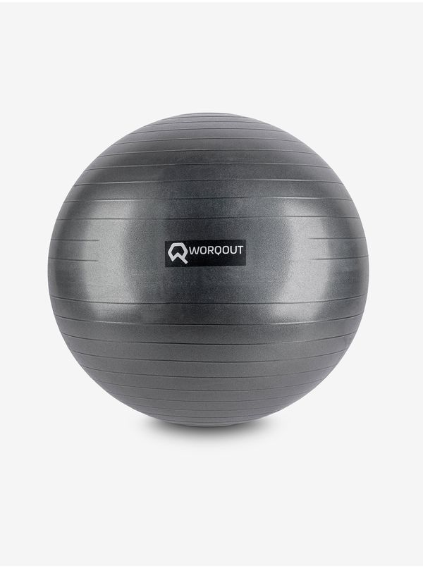 Worqout Black Gym Ball 55 cm Worqout Gym Ball - unisex