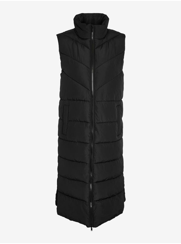 Noisy May Black Ladies Quilted Vest Noisy May Dalcon - Ladies