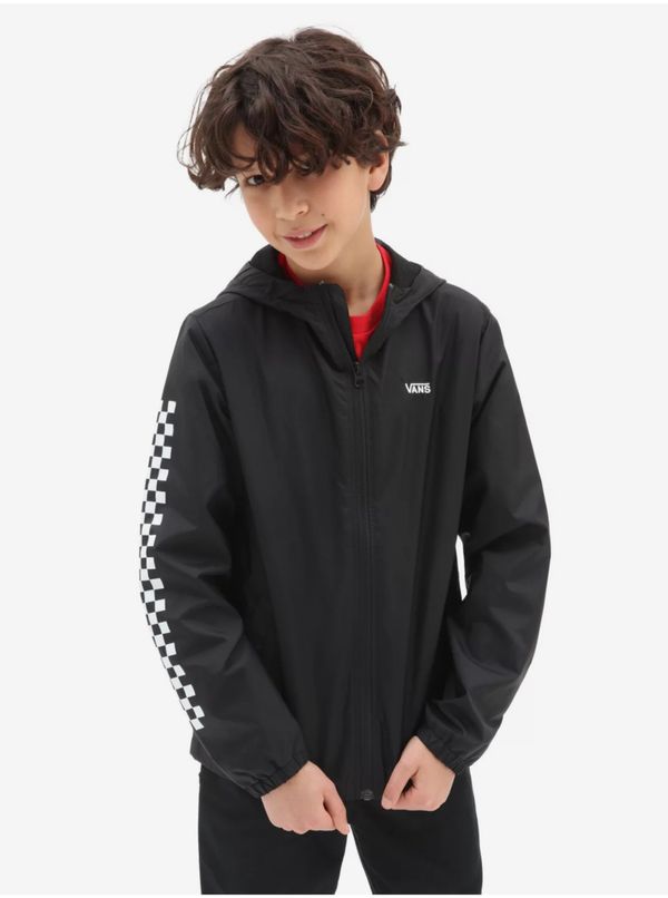 Vans Black Lightweight Jacket for Boys VANS Garnett Windbreaker - Boys